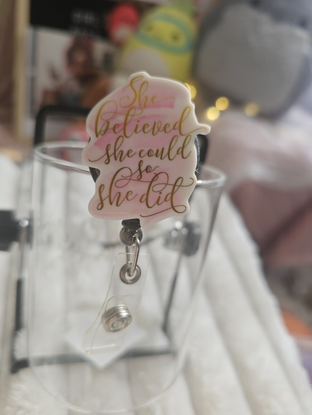 Adorable Badge Reel Clip